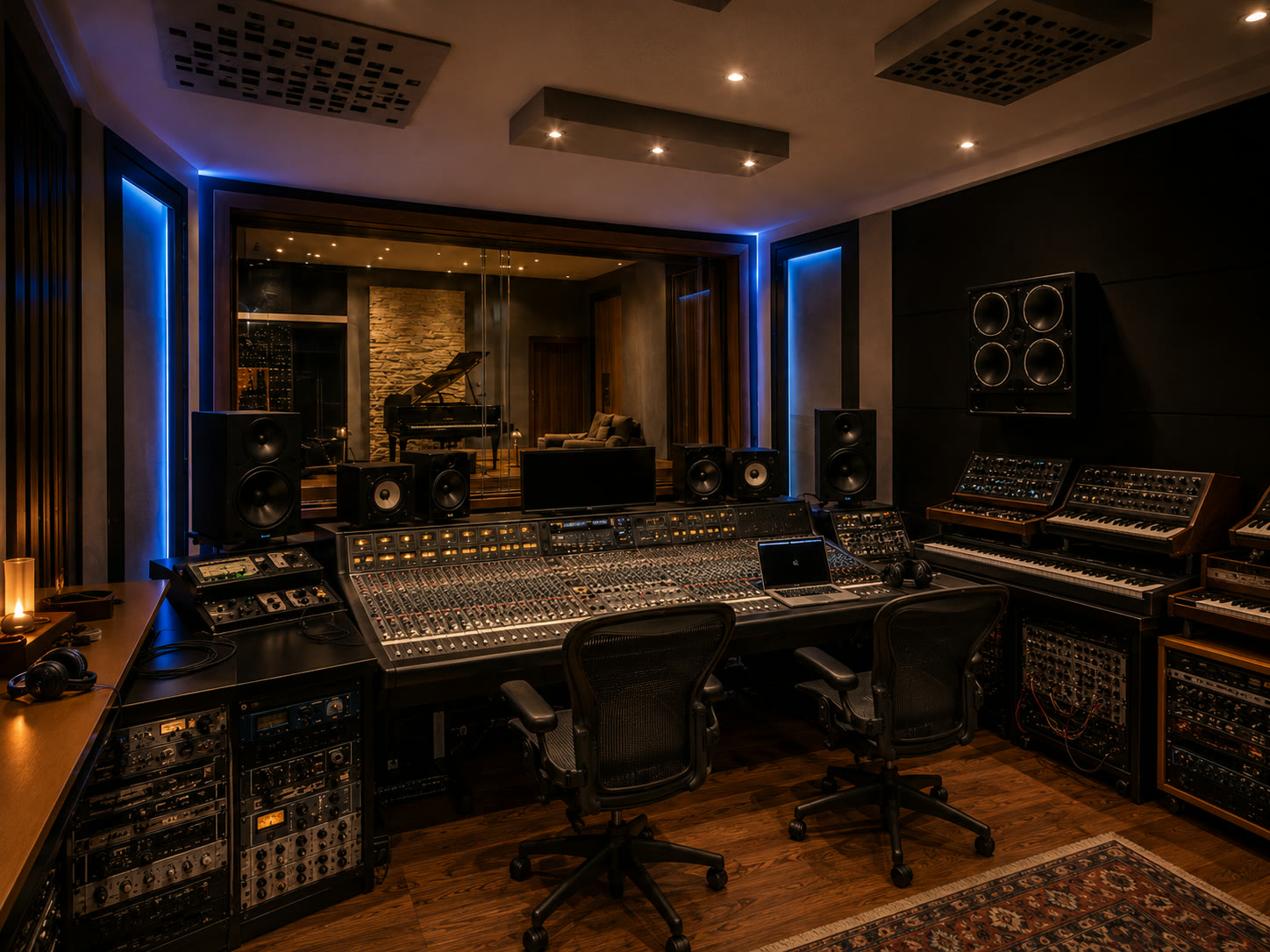 Estúdio da 462 Records: Sala de Masterização — Valência